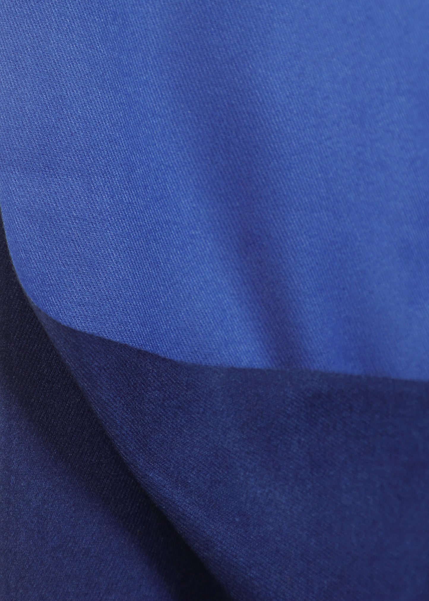 Double Sided Wool Scarf- grey blue